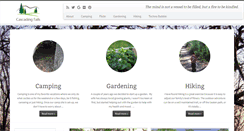 Desktop Screenshot of cascadingfalls.com